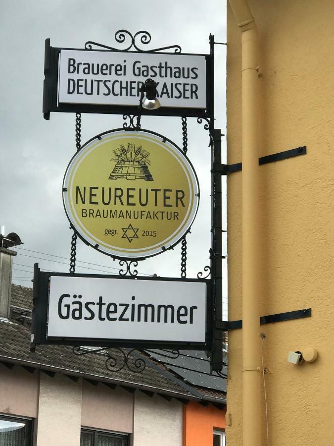 Brauerei Gasthaus Deutscher Kaiser Карлсруэ Экстерьер фото